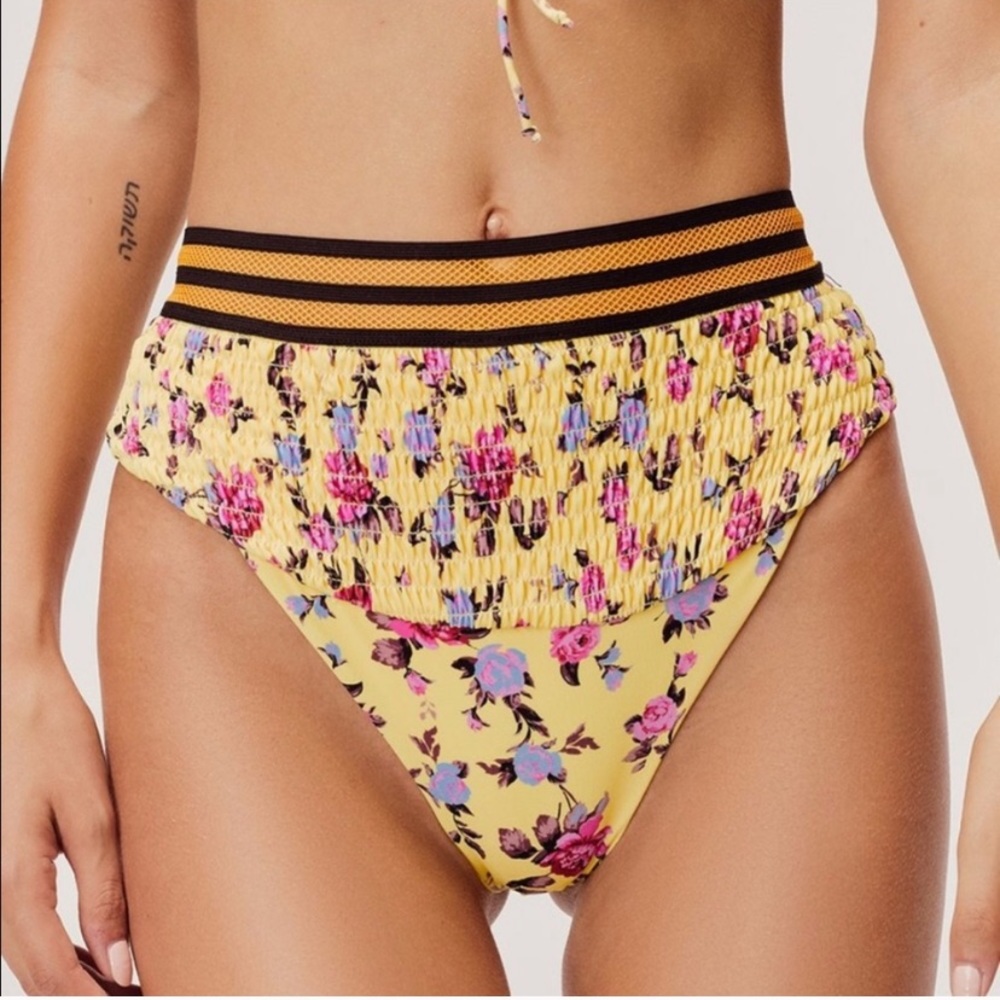 For Love and Lemons Paulina Ruched Bottom (NWT)